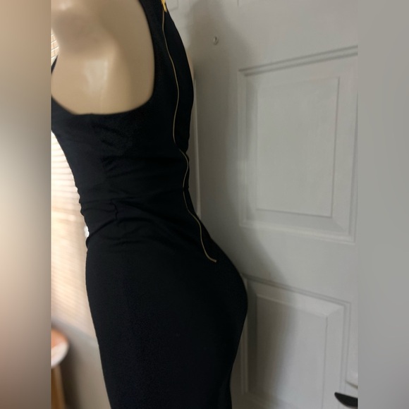 Bebé Dress women’s bellow the knee in black super soft material in size Small - Picture 4 of 8
